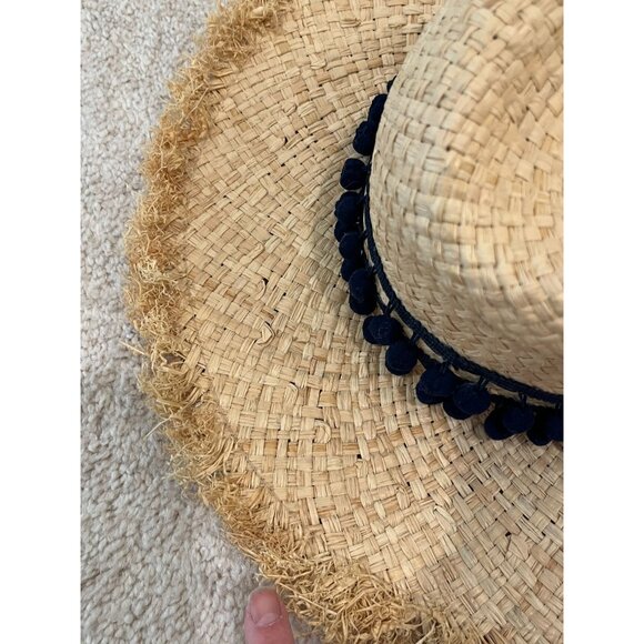 Lisi Lerch Pompom Fedora Fringe Straw Hat main image 8